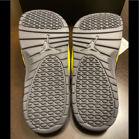 New Nike Jordan 4 Retro Lighting Slides Sandals - Picture 7 of 12